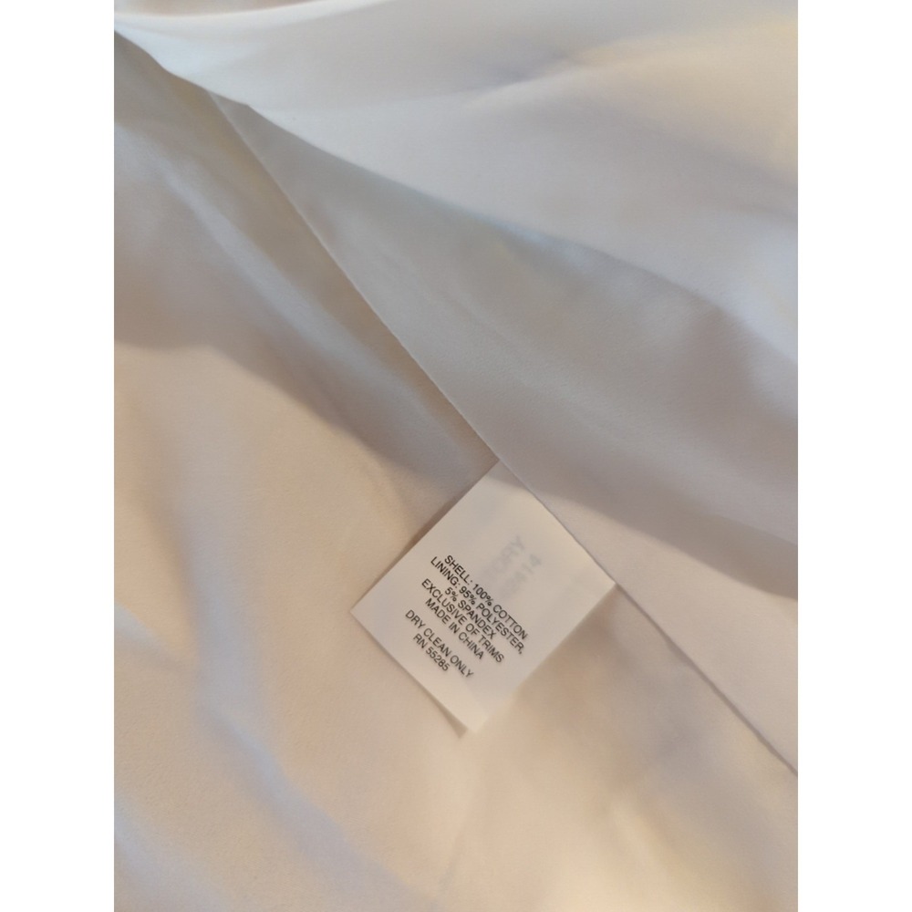 New Express Women's Suit - Blazer and Pants Set Size 4 Pinstripe Cream READ! - Picture 12 of 13